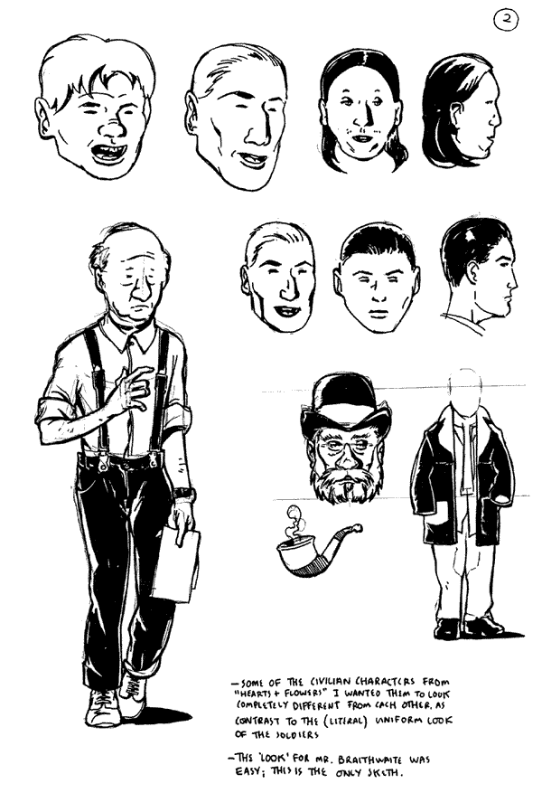 Terrible Sunrise sketchbook pages (c) Steve Martin