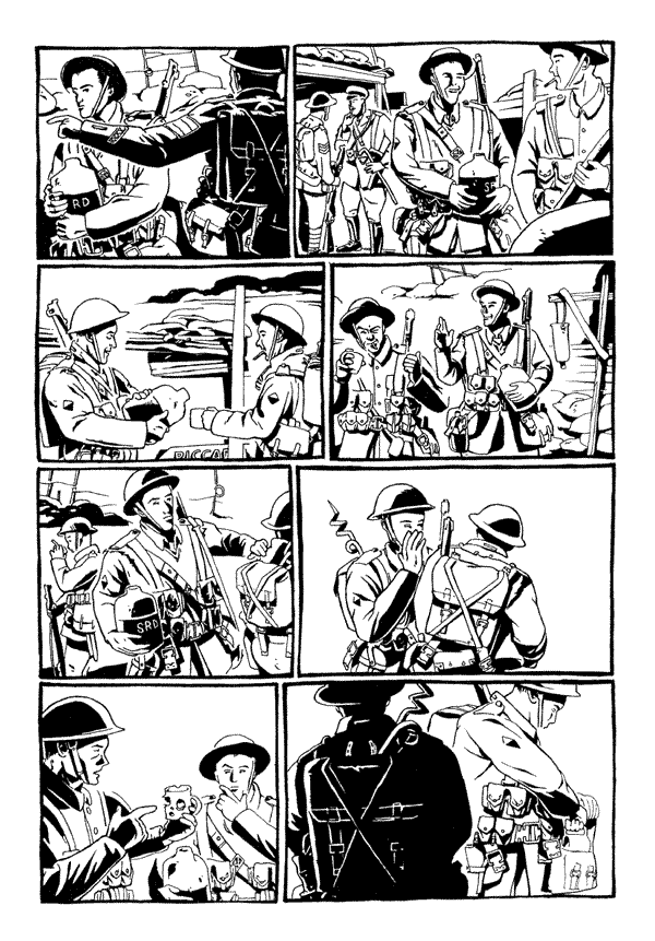 Terrible Sunrise page 2  (c) Steve Martin